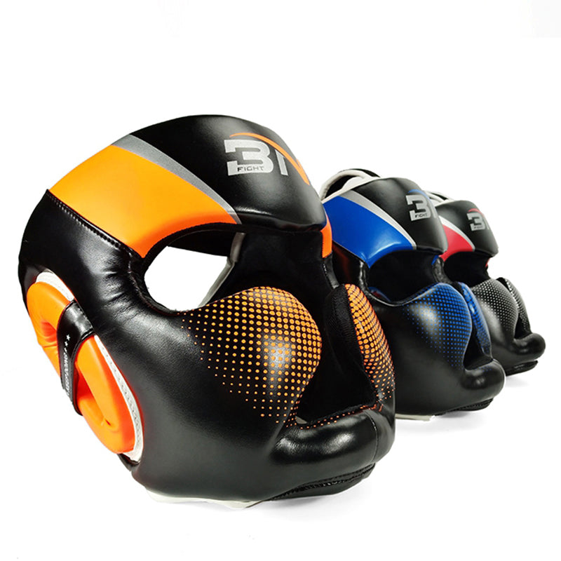 BN Boxing Headgear, Boxing Gear Equipment Training Sparring Safety Head Guard MMA Headgear Protection Helmet for MMA, Kickboxing, Muay Thai, Taekwondo for Adult Kids