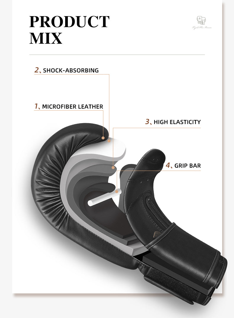 BN Boxing Gloves for Men and Women Suitable for Boxing Kickboxing Mixed Martial Arts Muay Thai MMA Heavy Bag Training