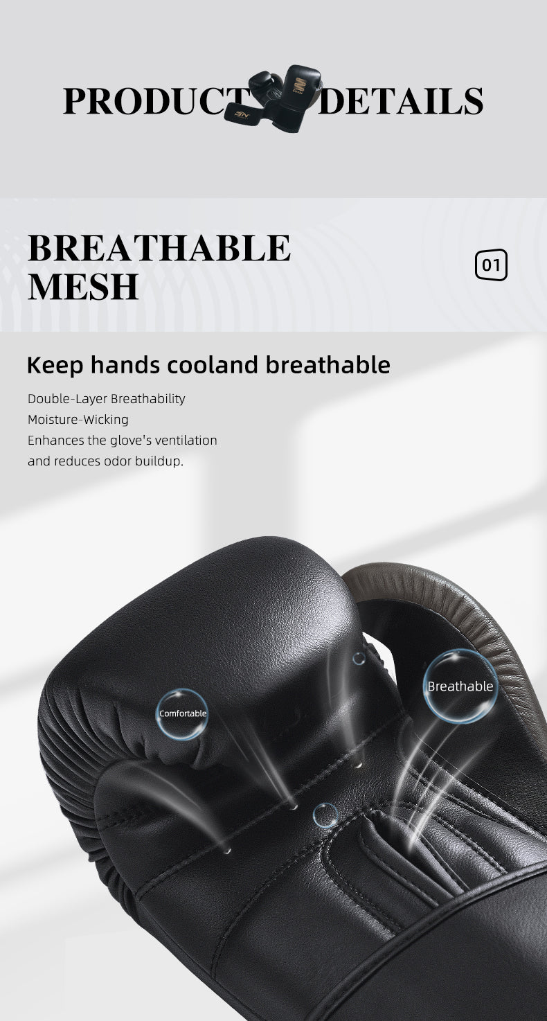 BN Boxing Gloves for Men and Women Suitable for Boxing Kickboxing Mixed Martial Arts Muay Thai MMA Heavy Bag Training