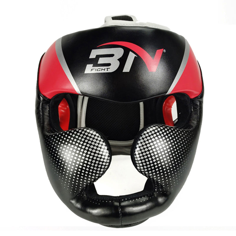 BN Boxing Headgear, Boxing Gear Equipment Training Sparring Safety Head Guard MMA Headgear Protection Helmet for MMA, Kickboxing, Muay Thai, Taekwondo for Adult Kids