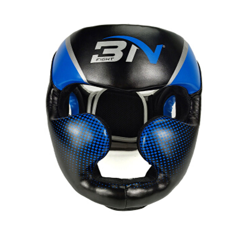 BN Boxing Headgear, Boxing Gear Equipment Training Sparring Safety Head Guard MMA Headgear Protection Helmet for MMA, Kickboxing, Muay Thai, Taekwondo for Adult Kids
