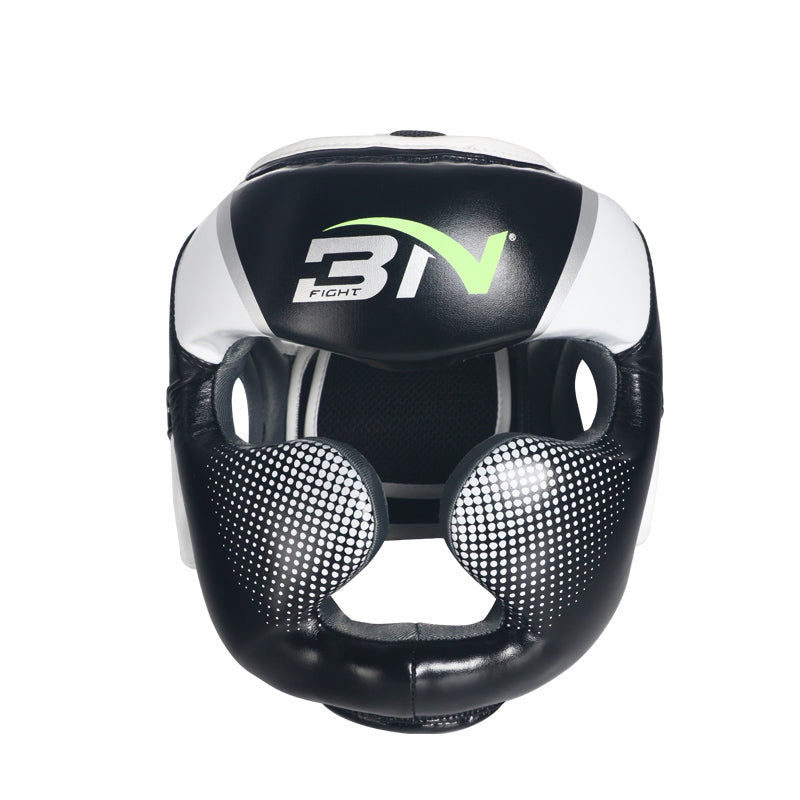 BN Boxing Headgear, Boxing Gear Equipment Training Sparring Safety Head Guard MMA Headgear Protection Helmet for MMA, Kickboxing, Muay Thai, Taekwondo for Adult Kids