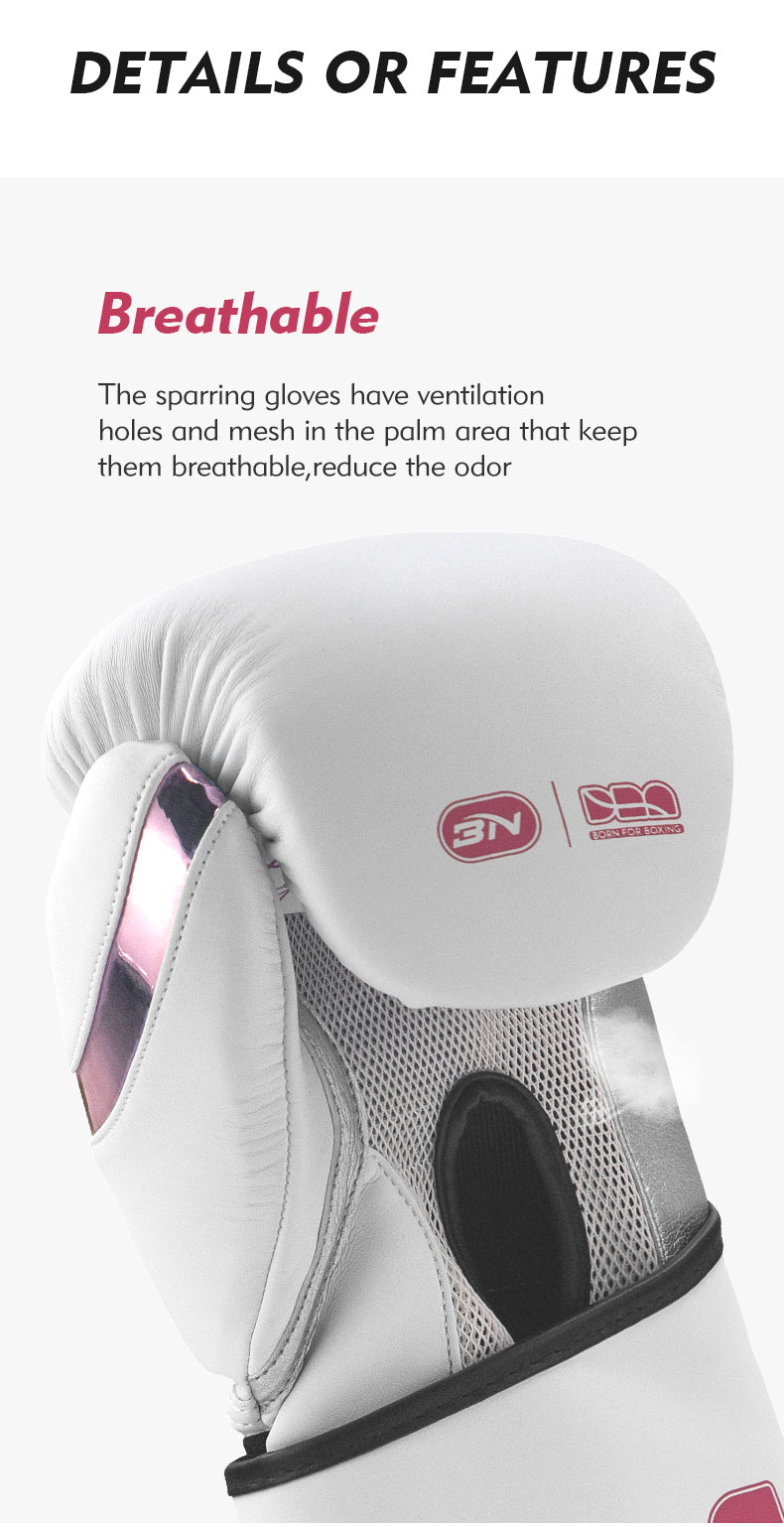 BN Boxing Gloves - Premium PU Leather, Heavyweight - Ideal for Boxing, Kickboxing, Muay Thai & Fitness Training