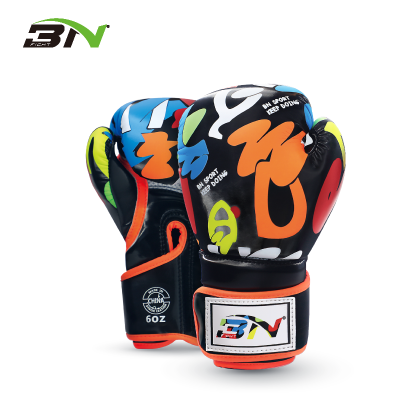 BN Kids Boxing Glove 6oz, Youth, Boys and Girls Training Sparring Gloves for Punching Bag, Kickboxing, Muay Thai, MMA, Gift for Age 6-10 Years