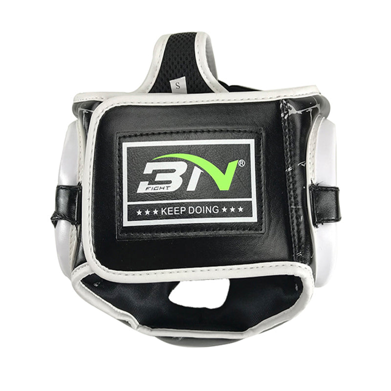 BN Kids Boxing Headgear, MMA Training, Adjustable Padded Kara Muay Thai Juniors Head Gear, Kickboxing, Sparring, Martial Arts, Karate, Taekwondo Youth Girls Boys Helmet, Home Gym Workouts