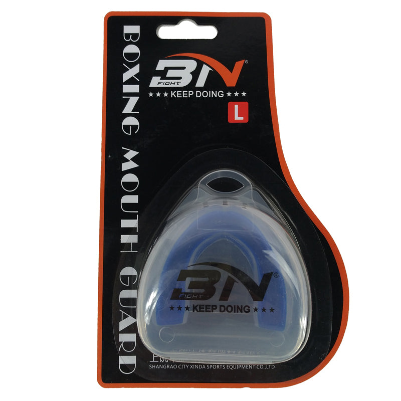 BN Mouthguard Slim Fit, Adults and Junior Mouth Guard with Case for Boxing, Basketball, Lacrosse, Football, MMA, Martial Arts, Hockey and All Contact Sports