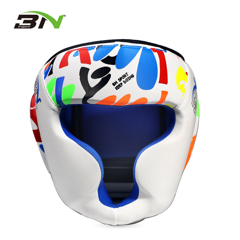 BN Kids Headgear for Boxing MMA Training Kickboxing, Head Gear for Muay Thai, Sparring, Taekwondo, Martial Arts, Grappling, Karate