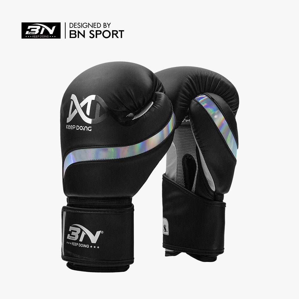 BN Boxing Gloves - Premium PU Leather, Heavyweight - Ideal for Boxing, Kickboxing, Muay Thai & Fitness Training