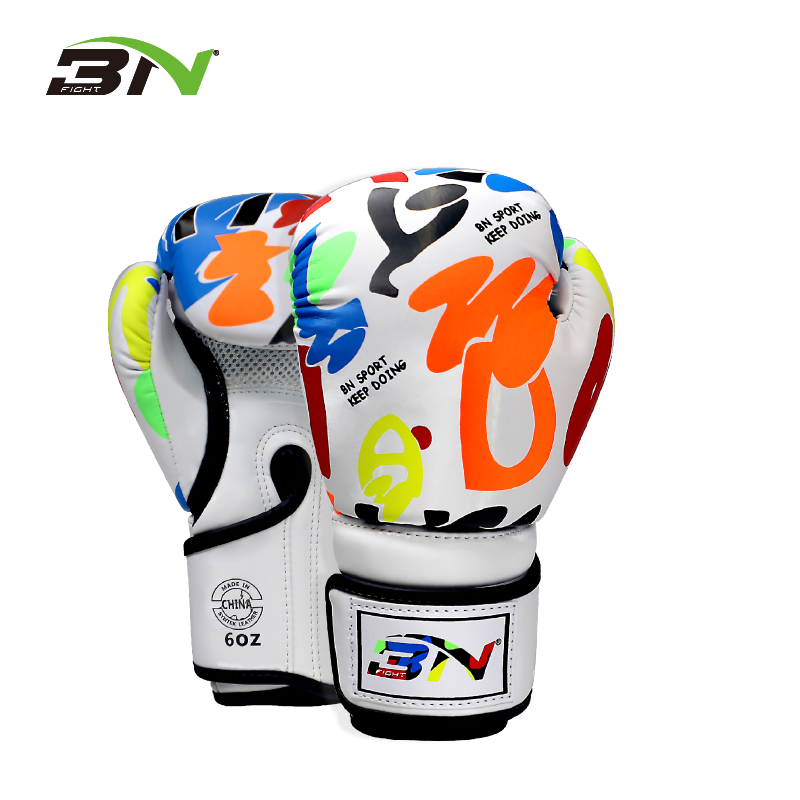 BN Kids Boxing Glove 6oz, Youth, Boys and Girls Training Sparring Gloves for Punching Bag, Kickboxing, Muay Thai, MMA, Gift for Age 6-10 Years