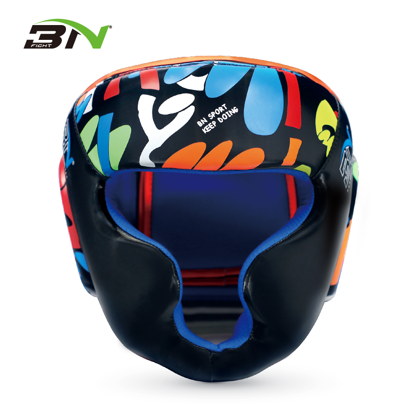 BN Kids Headgear for Boxing MMA Training Kickboxing, Head Gear for Muay Thai, Sparring, Taekwondo, Martial Arts, Grappling, Karate