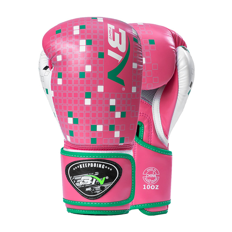 BN Boxing Gloves for Men and Women, Pro Training Sparring Muay Thai Gloves, Adults Heavy Punching Bag Gloves for Boxing Kickboxing Mixed Martial Arts MMA Training, Multi Layered, Ventilated