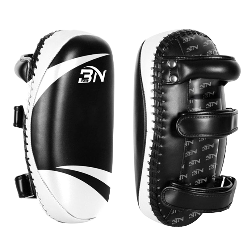 BN Muay Thai Pads, Boxing Equipment Kicking Punching Shield, MMA Karate Taekwondo Training Pads for Men Women Gym