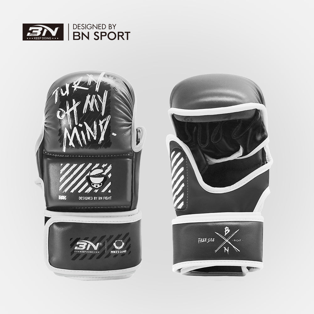 BN Boxing Training Gloves Kickboxing Muay Thai Gel Sparring Punching Bag Mitts