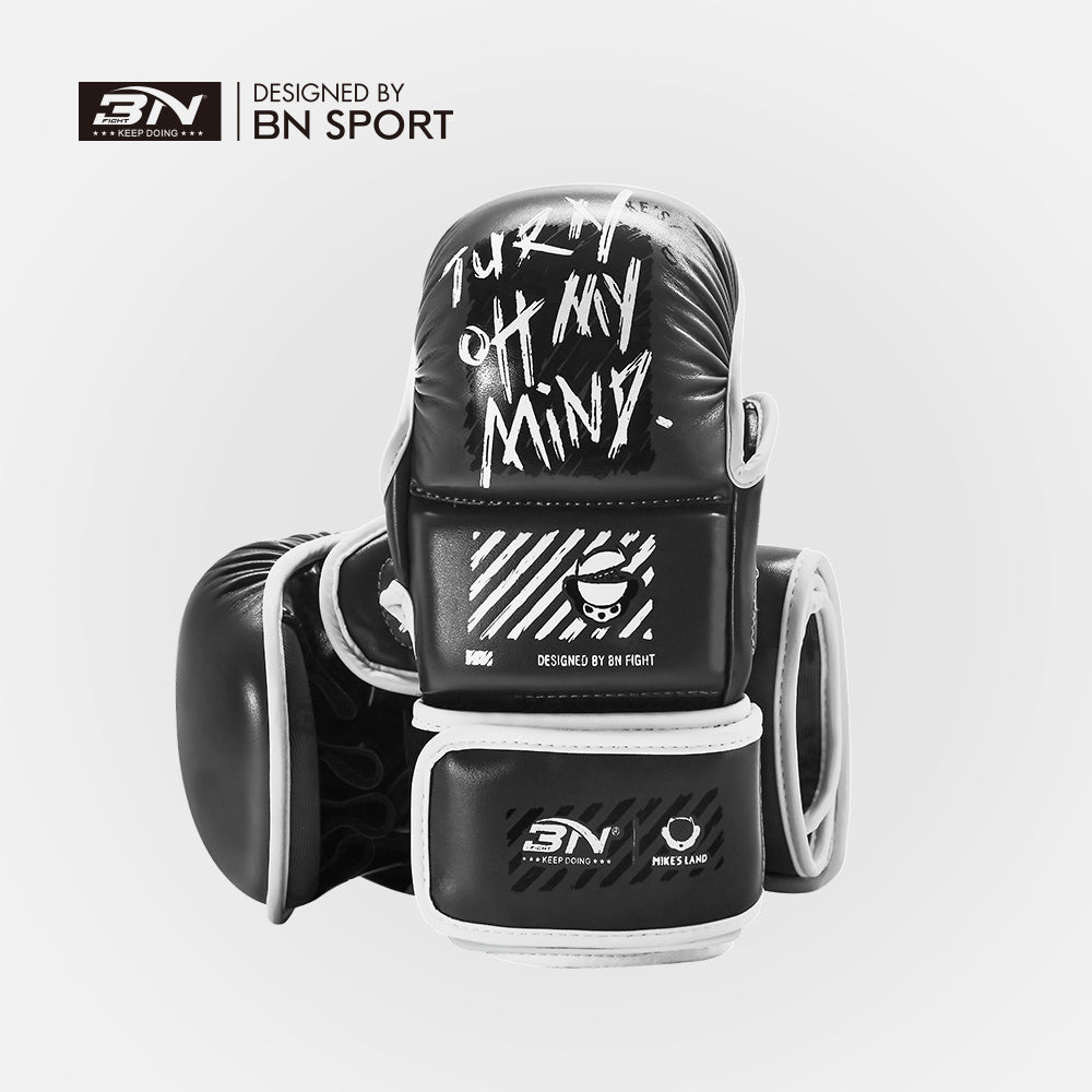 BN Boxing Training Gloves Kickboxing Muay Thai Gel Sparring Punching Bag Mitts